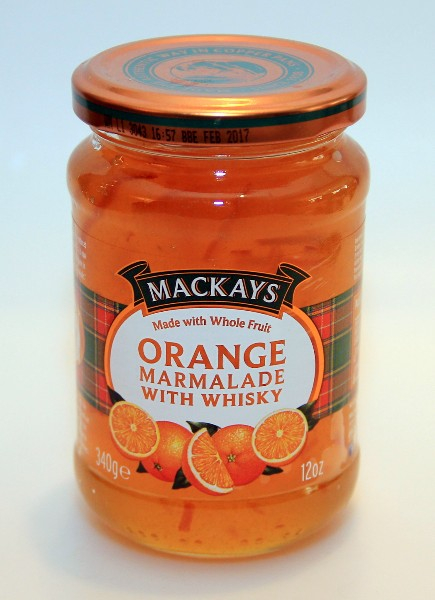 MACKAYS Orange/Whisky Marmelade 340g